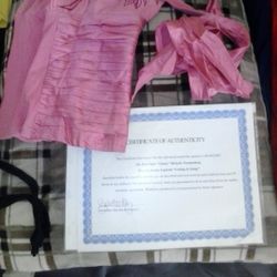 Michelle Trachtenburg's screen worn on  Six Feet Under with COA