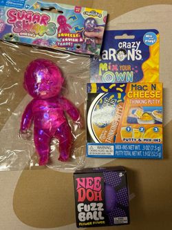 Needoh squishy 3 piece bundle