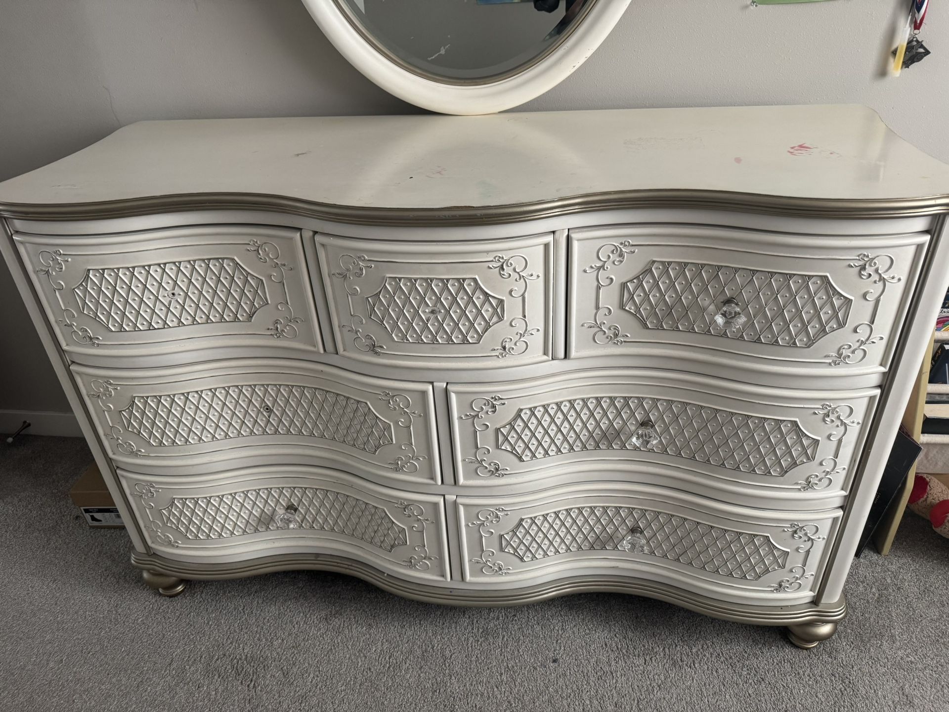 Bed And Dresser