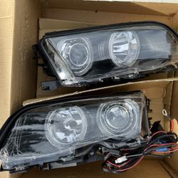 E46 BMW Halo head lights sold the car