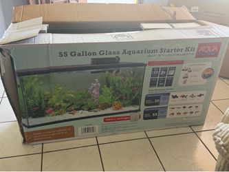 55 gallon fish tank aqua culture