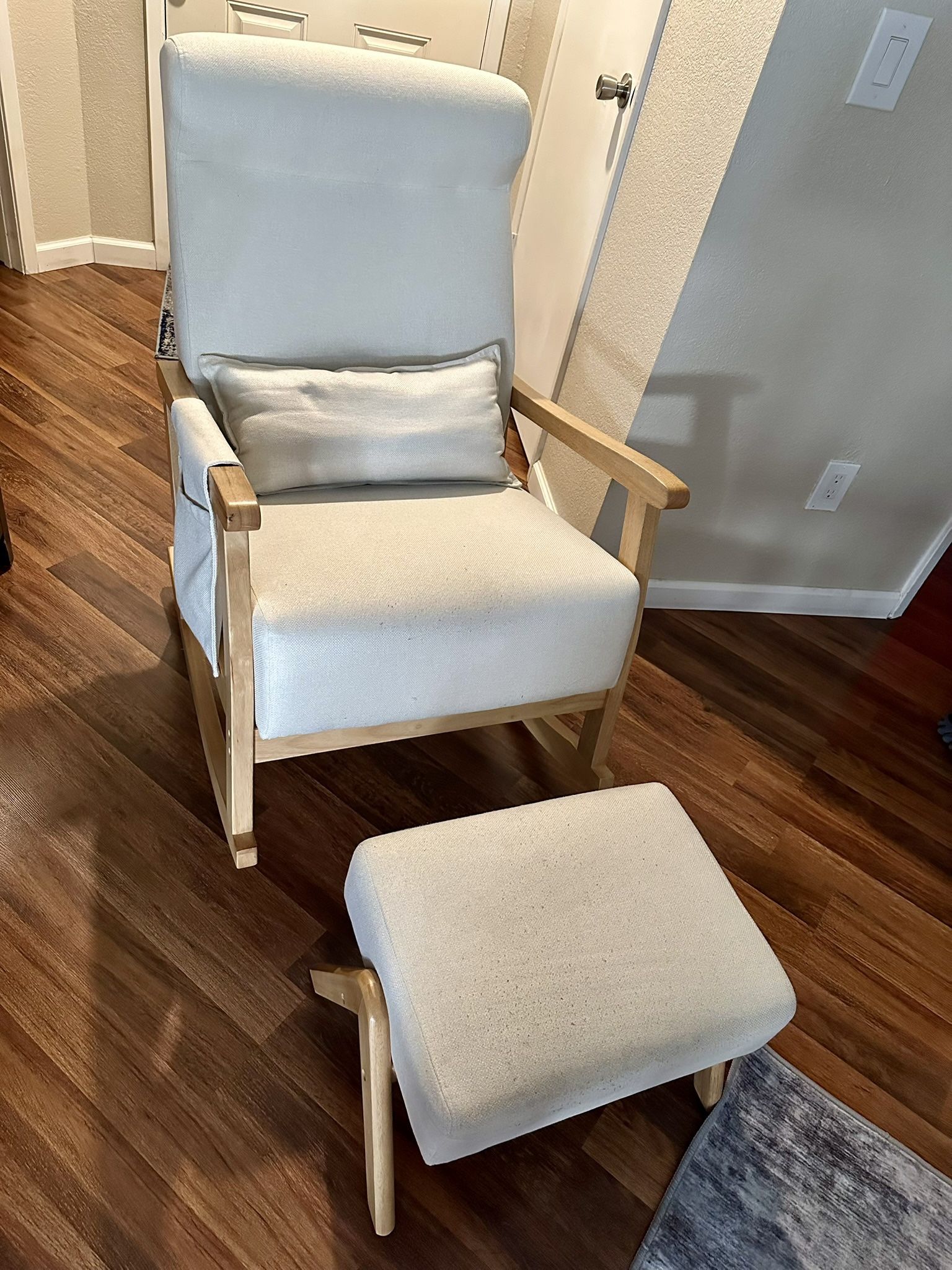 Rocking Chair And Ottoman