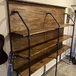 Custom Steampunk Shelves