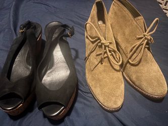 Tory Burch boots and sandals
