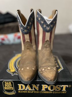 Flag Western Boot