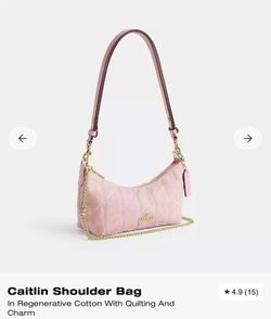Pink Coach Bag