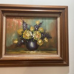 Oil Painting Framed 19”x23”