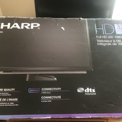 Sharp HD 1080p TV 32 Inch