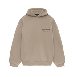 Fear Of God Essentials Fleece Hoodie Desert Sand