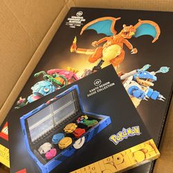 Pokemon LEGO set + Free Kanto Badge Collection