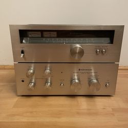 Vintage Kenwood Stereo Amplifier and Tuner