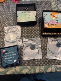 Alex and Ani Bracelet Bundle with Extras