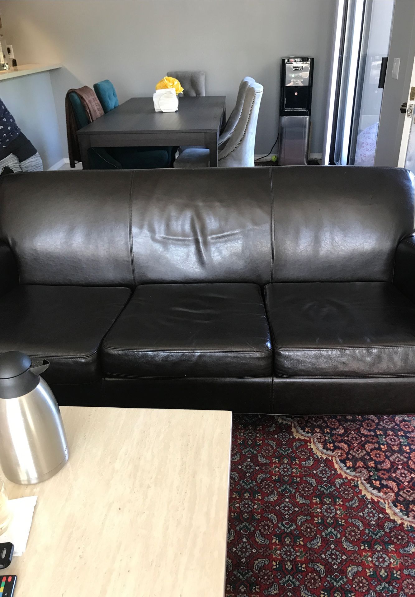 Black couch