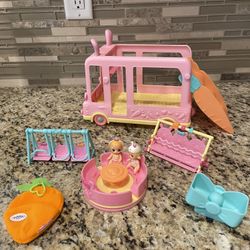 Baby Born Surprise 6 In 1 Playground On The Go Bus With Twins