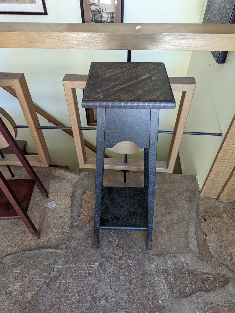 Tall Narrow Side Table/Plant Stand(9x9x30)
