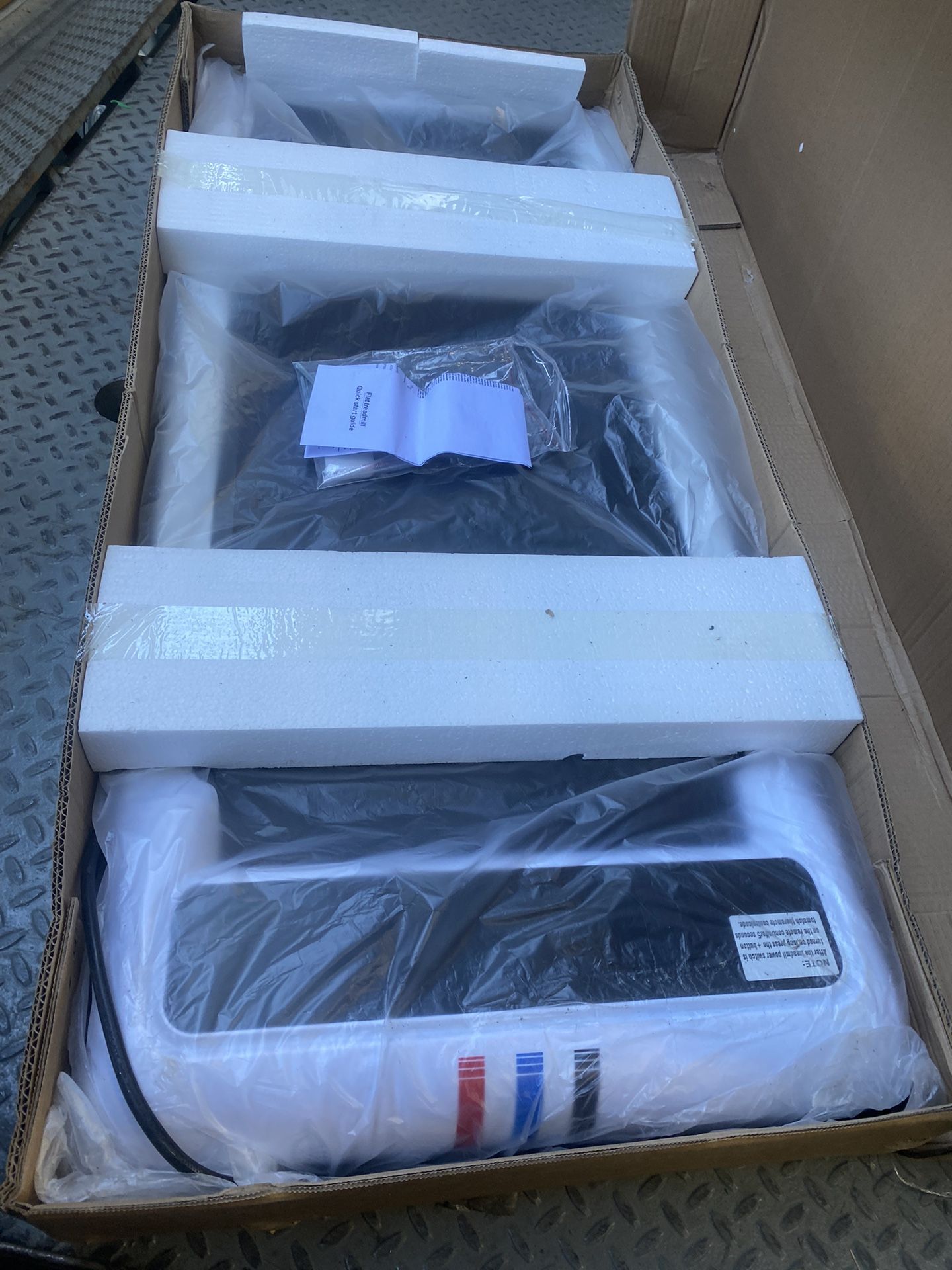 New in box walking pad treadmill