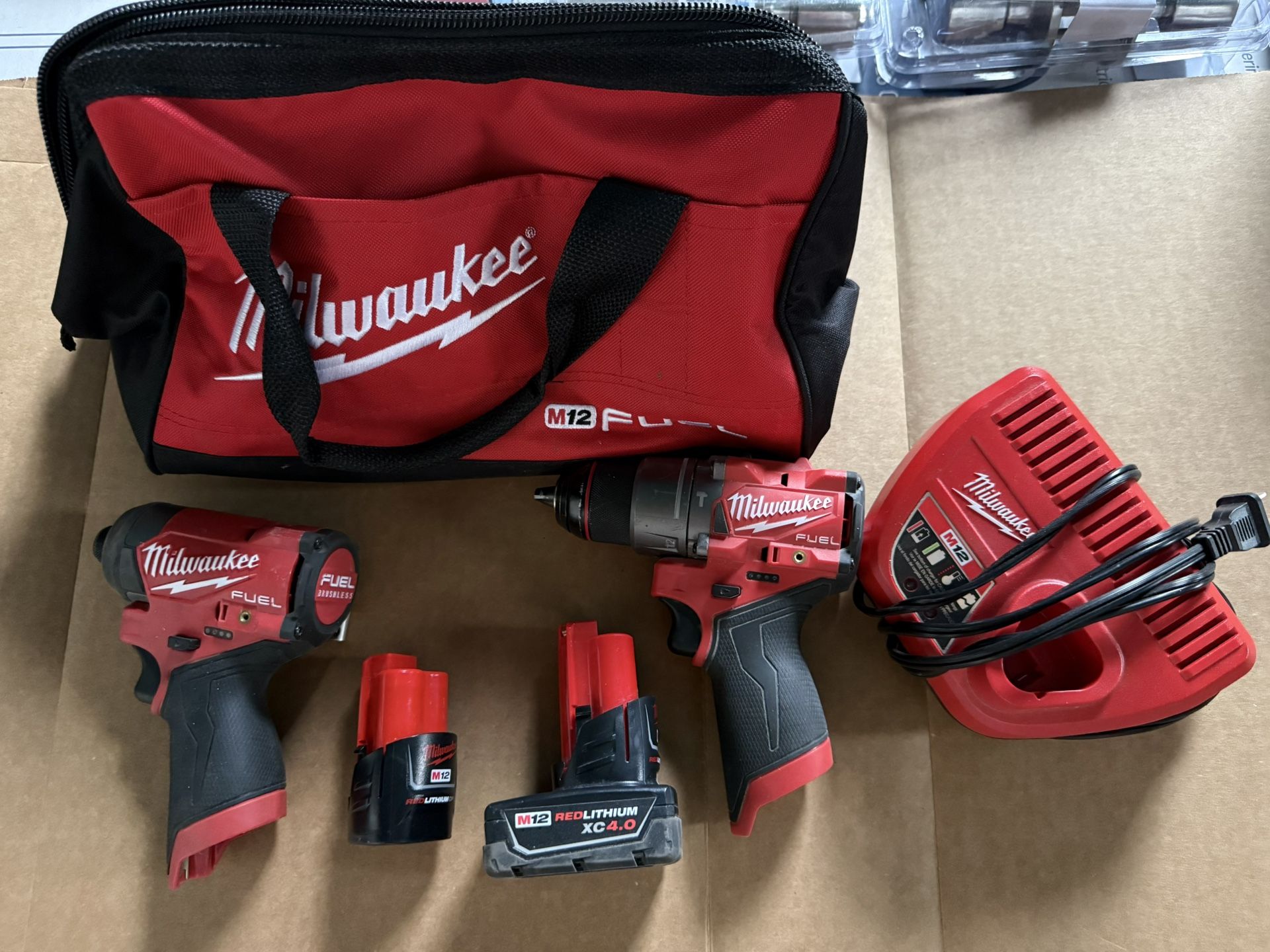 M12 FUEL 12-Volt Lithium-Ion Brushless Cordless Hammer Drill and Impact Driver Combo Kit