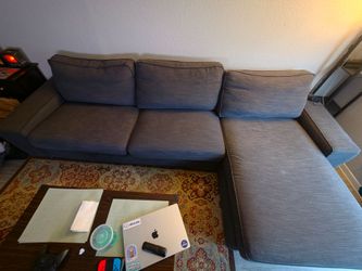 Ikea Grey L shape Couch