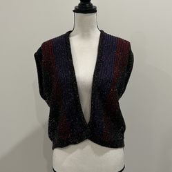 Vintage Gardenia Sweater Vest