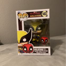 Wolverine With Baby Pool Funko Pop