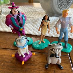 Disney, Applause Brand, Pocahontas Themed, Plastic Figurines  