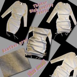 Long Sleeve Stacked Dress 