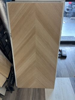 24x48 Herringbone porcelain tile
