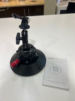 Neewer 6 inch Camera Suction Cup Mount with Ball Head