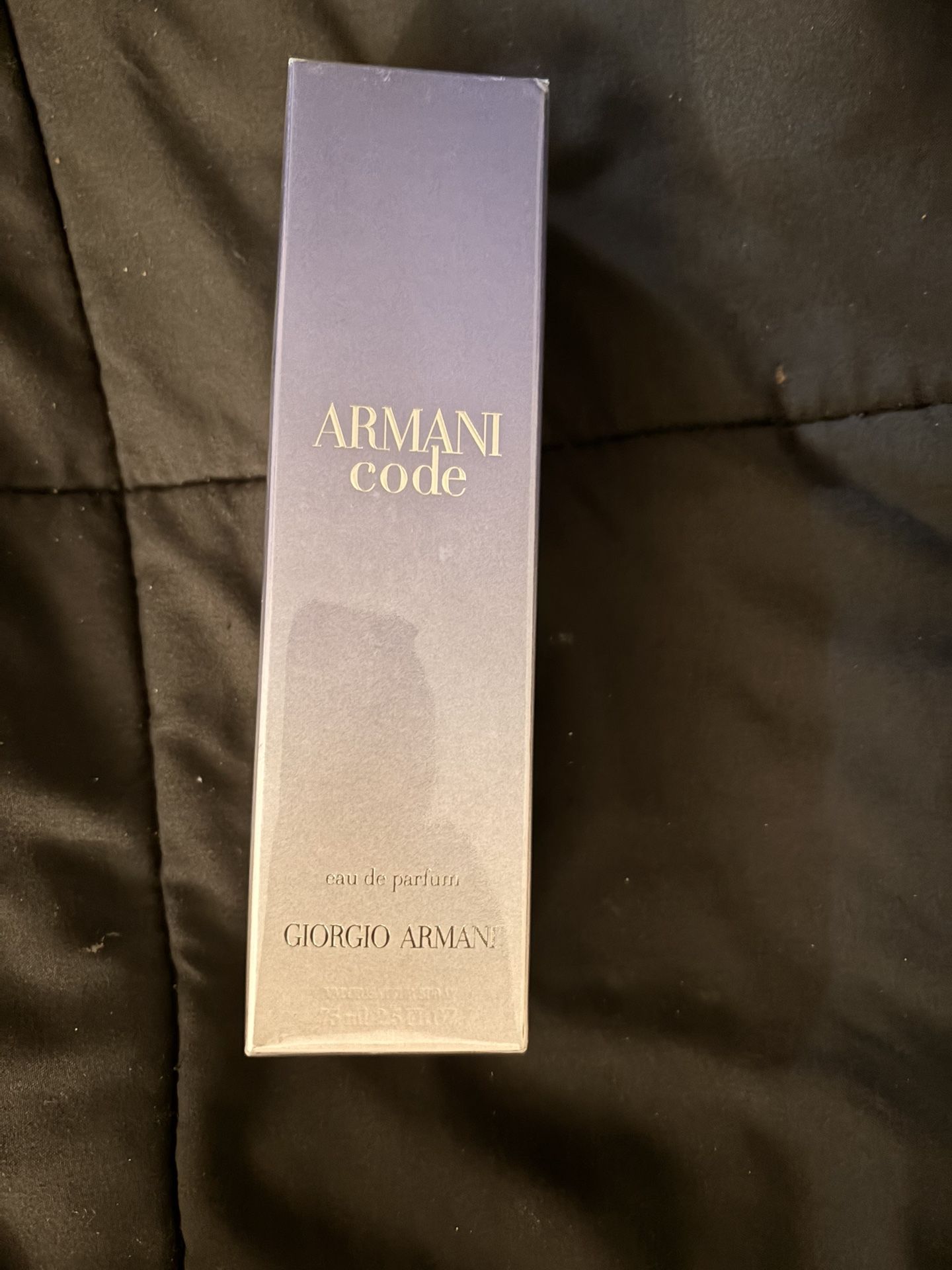 High end Men cologne - Armani code