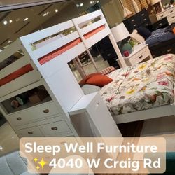 ✨️ Twin, Full Loft Bunk Bed Mattresses ✨️ Furniture Sectionals, Queen Beds Avail 