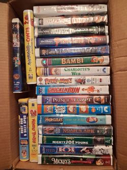 VHS tape lot