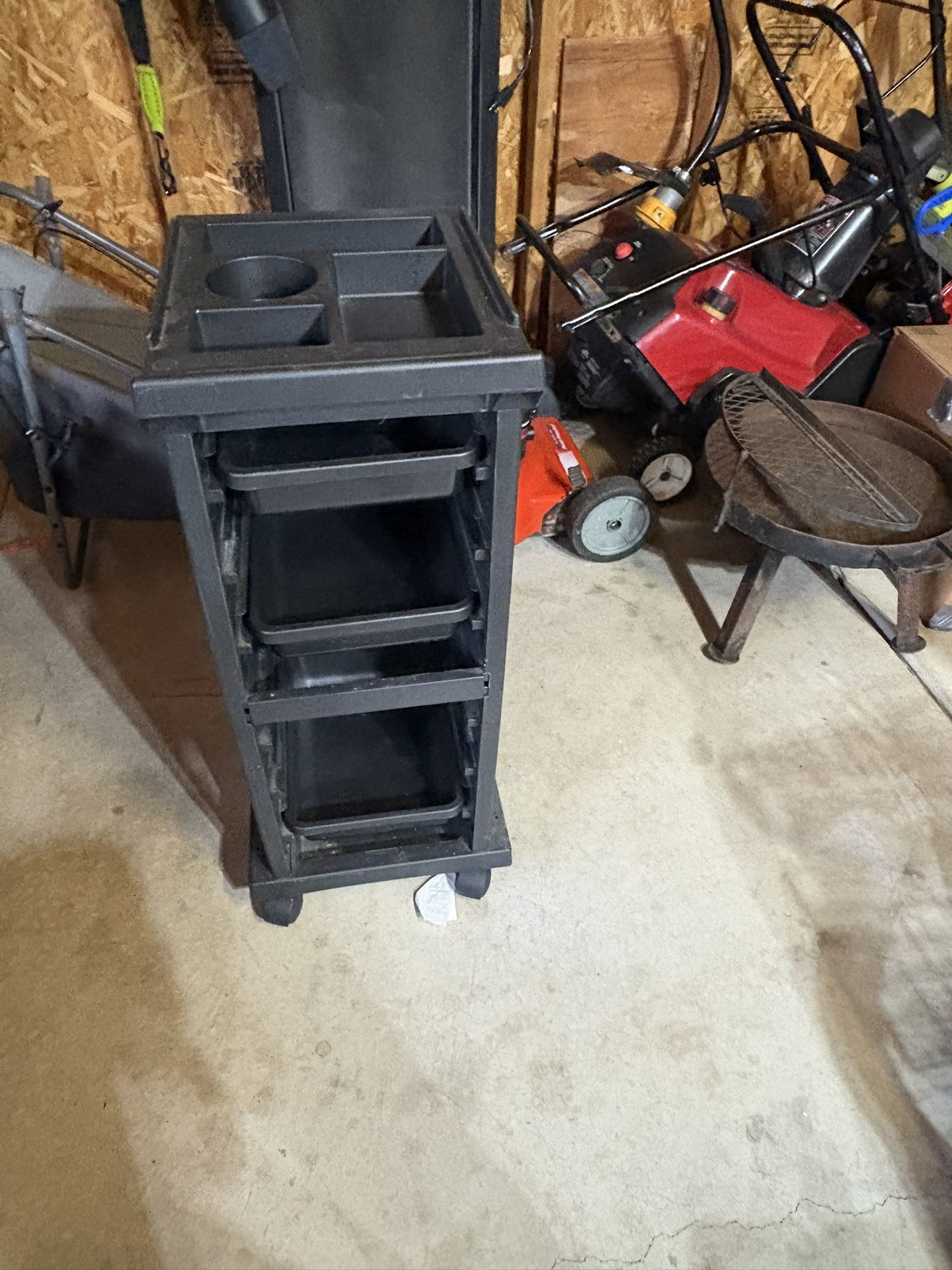 Salón Trolley Cart With Wheels