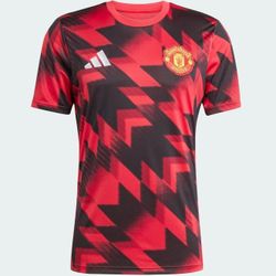 Adidas Soccer Manchester United 25/26 Pre-Match Jersey Red Men's Medium JP3233