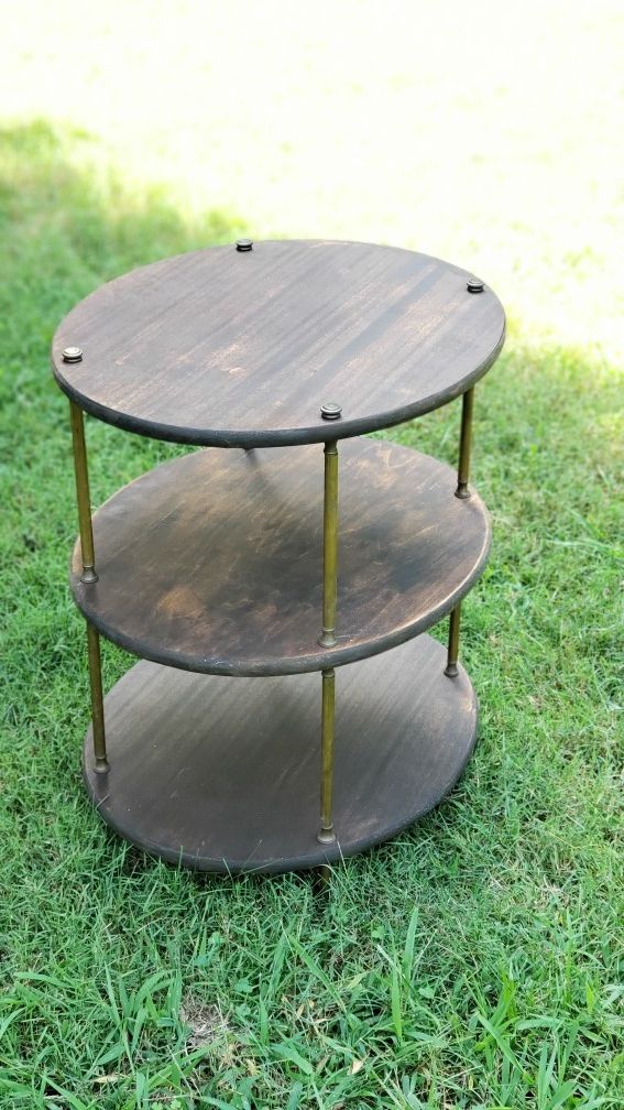 Antique wood rustic table