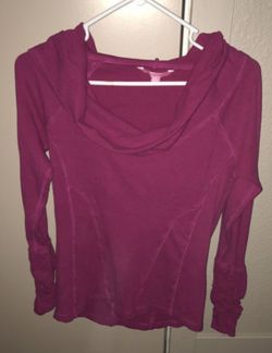 NEW “TSU-YA” PINK LONG SLEEVE SHIRT WITH HOOD