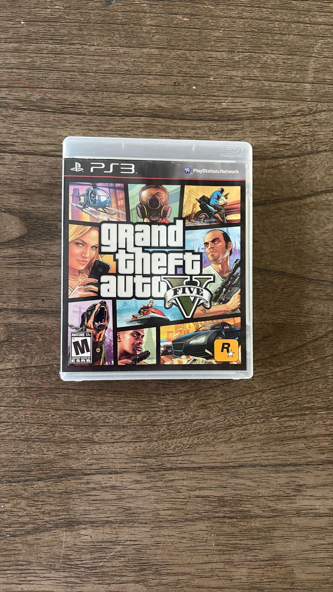(PS3) Grand Theft Auto V CIB Clean Disc