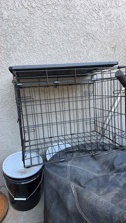 small dog cage