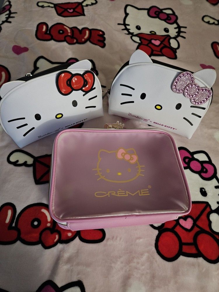 Hello Kitty Makeup Bags $25 Each One