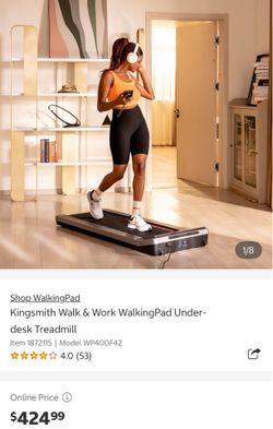 Under desk walking pad - kingsmith