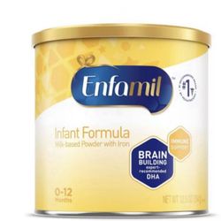 Enfamil Infant Formula $15 Each 7 Cans Available 