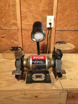 Ryobi 6" Thin Line Bench Grinder