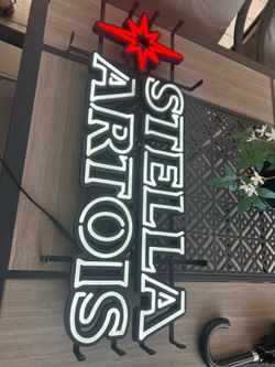 Beer Neon Sign Stella Artois