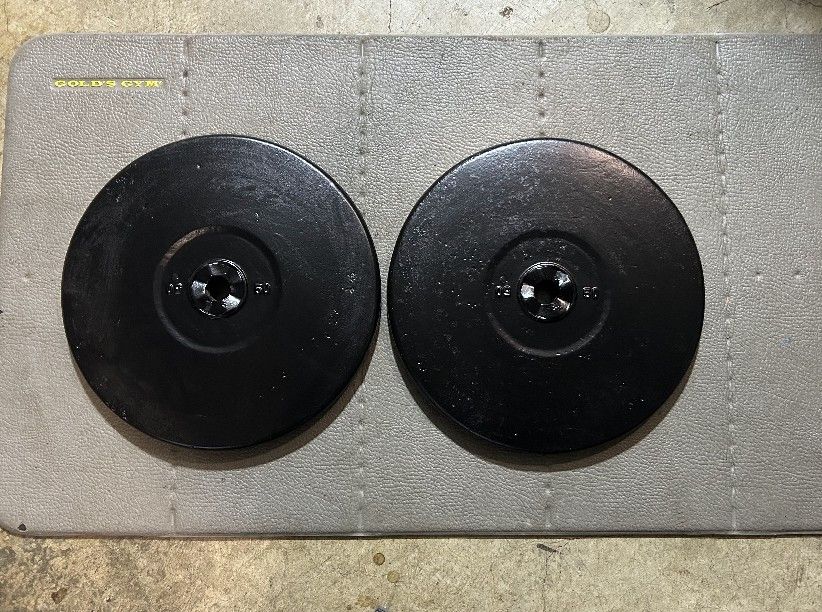 Set Of 50lb Standard Weight Plates