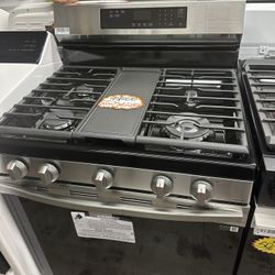 🔥6.0 cu. ft. Smart Freestanding Gas Range🔥