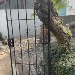 36 X 80 Metal Security Screen Door Almost Brand New