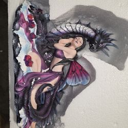 Fairy With Dragon 