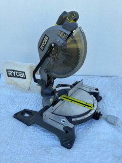 Ryobi Miter Saw with Dust Bag