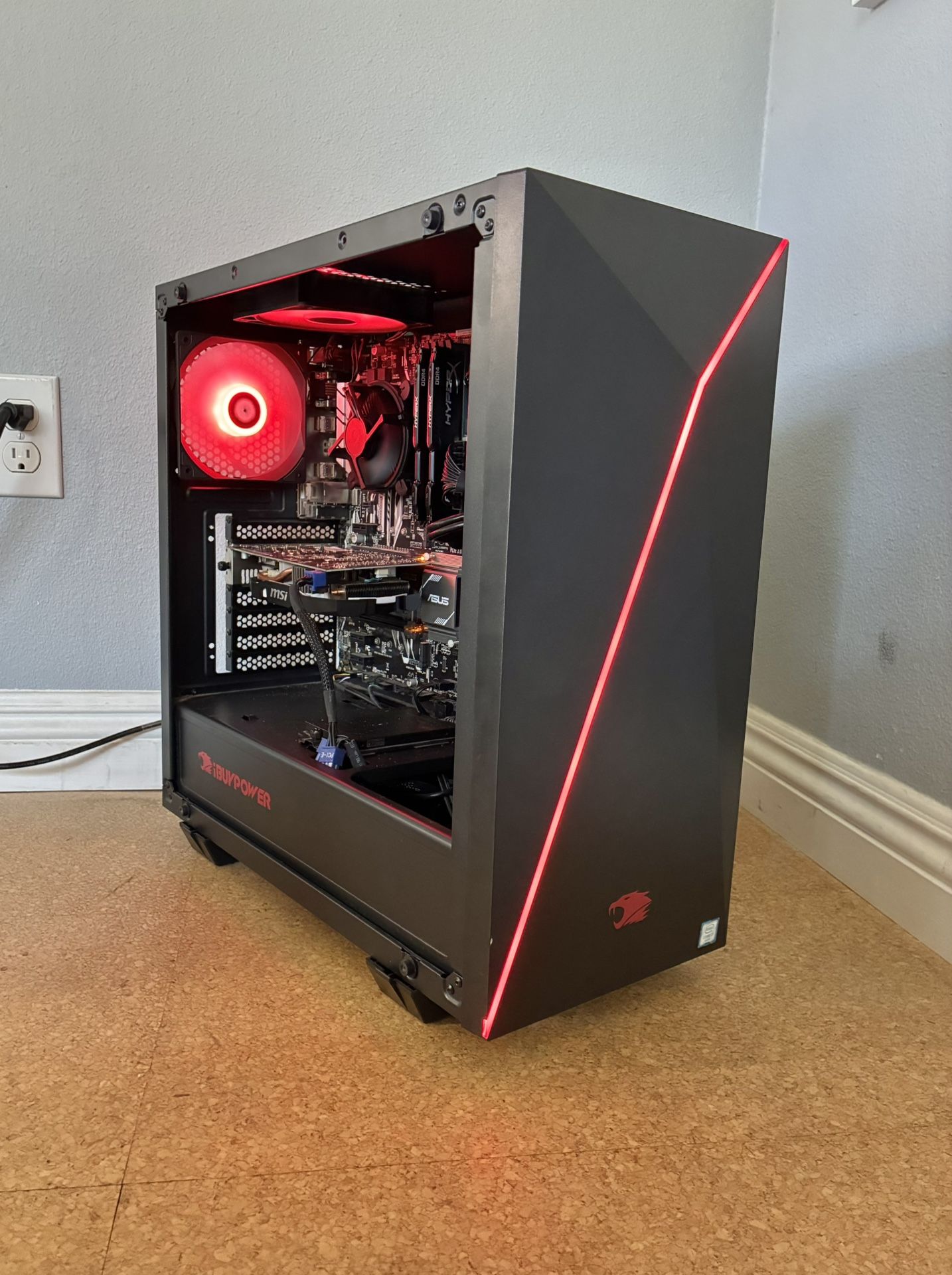 RGB Gaming PC - Intel Core i7 7700 - MSI Geforce GTX 1060 - 16GB - 1.2TB