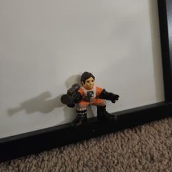 Star Wars Galactic Heroes Wedge Antilles Pre-owned No Helmet Hasbro 2006