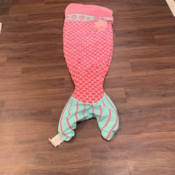 Adorable mermaid Tail Blanket